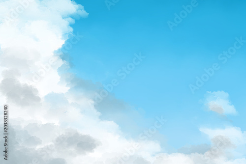 blue sky