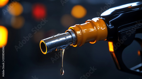 Global oil shortage crisis, rising fuel prices, energy supply disruption concept