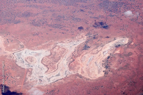 Fotografija Aerial view of Australia’s Red Centre in the Northern Territory