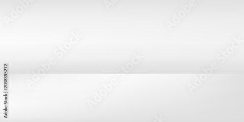 Abstract color gray gradient spotlight curve line room perspective texture background art