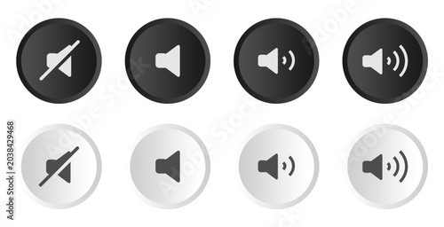 Photos speaker audio volume level