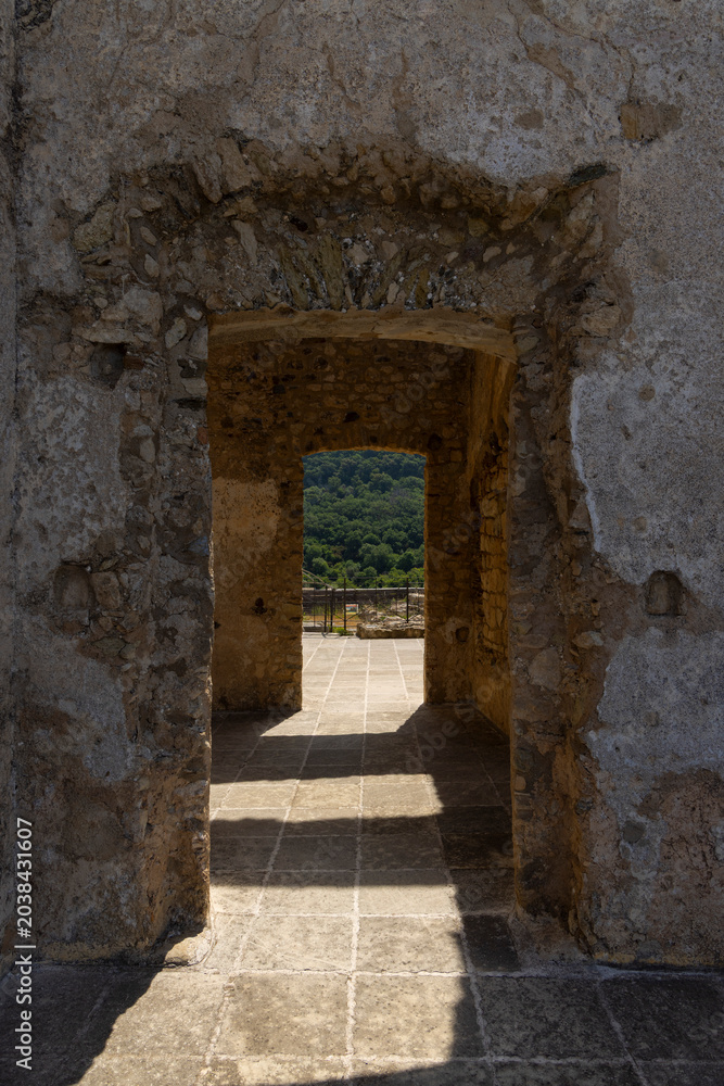 Fototapeta premium Della Valle Castle, Fiummefreddo, Calabria, Italy