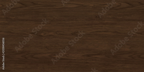 Tableau sur toile Dark brown wood texture with visible grain and subtle highlights, perfect for backgrounds and design elements
