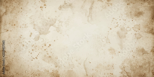 Bild auf Leinwand A textured vintage paper background with aged, weathered spots and a soft, diffused light creating a warm and nostalgic ambiance