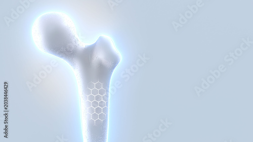 Fotografía Osteoporosis, knee joint maintenance, and prevention of bone degeneration