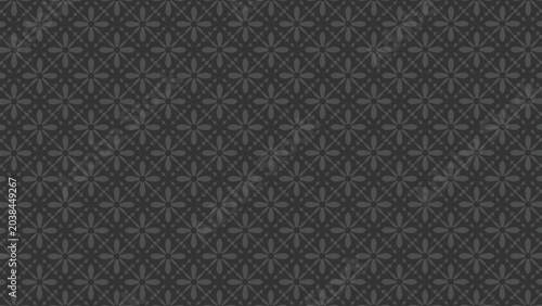 White grey Pattern Tile Background ethnic flower square pattern seamless