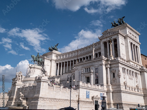 Картината върху платно Rome's Altar of the Fatherland