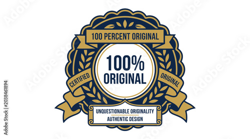 Fotografía 100% Original Emblem - Authentic Design