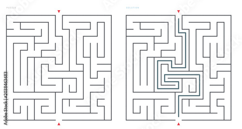 Challenging Adult Maze Puzzle for MLK Day - EMS