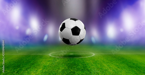 Fussball im Stadion zur Fussball Meisterschaft 2026