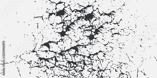 Fotografie Abstract black and white jagged zigzag pattern.