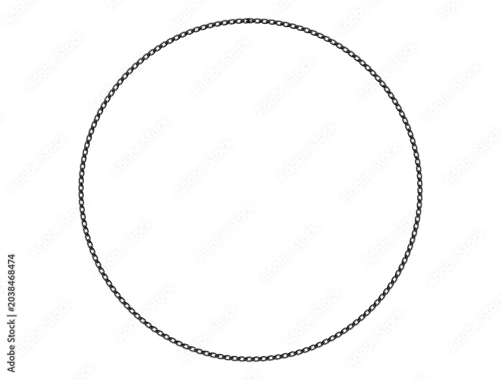 Fototapeta premium circle chain