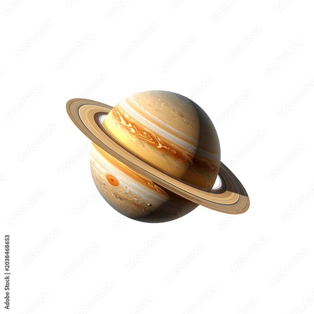 Fototapeta premium Saturn Planet PNG