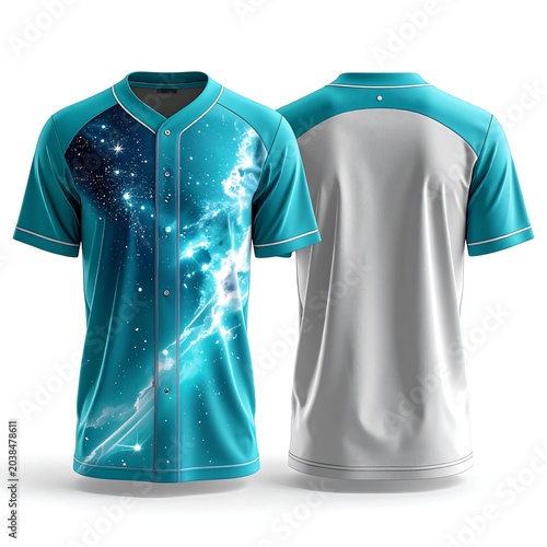 Two stylish womens long sleeve athletic tops side by side.