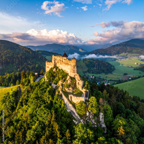 View of beautiful Slovak castles