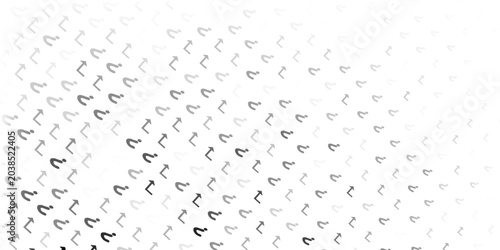 Fotografie Question mark seamless pattern