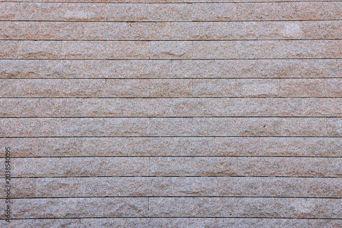 Fotografía brick wall, mosaic wide panorama of masonry, bricklaying texture background