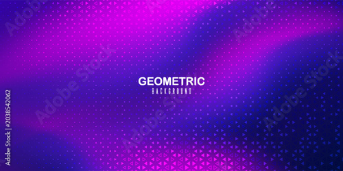 Abstract dark purple and blue fluid wave background with neon gradient lines. Futuristic vector design for digital tech, AI network, and modern posters.