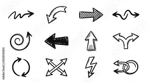 Photos Doodle Arrows Collection.