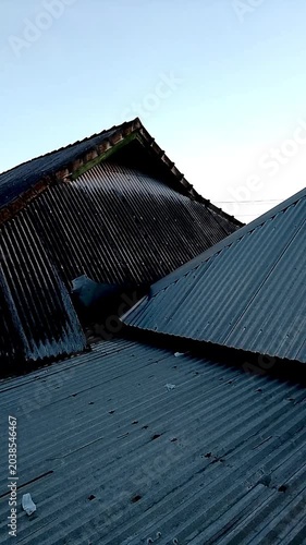 roof and sky