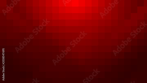 Red Gradient Background. Abstract Deep Crimson Backdrop with Soft Pixel Grid Texture, Rich Ruby Digital Mosaic Pattern, Modern Futuristic Surface for Creative Design
