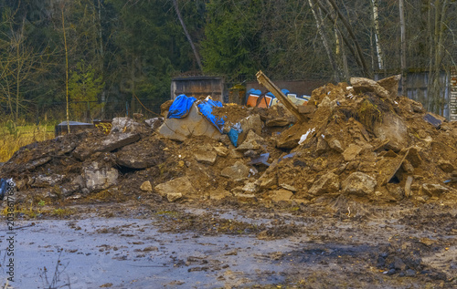 фотографія Construction site overview