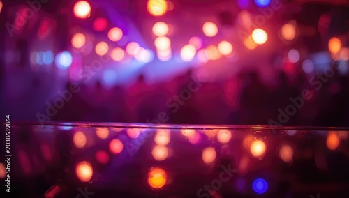 Color rich 80s music party ...