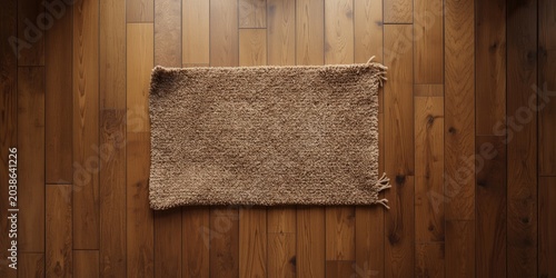 Entry mat mockup placed on ...