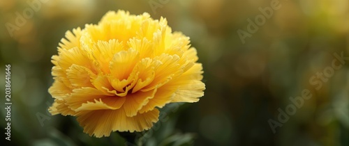 Close macro view of yellow ...