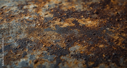 Close up of textured metal ...