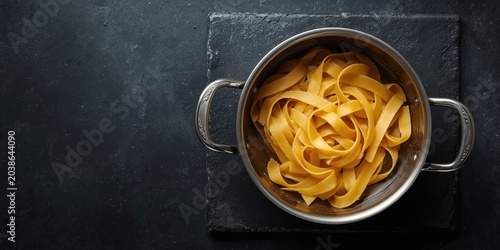 Fresh homemade tagliatelle ...