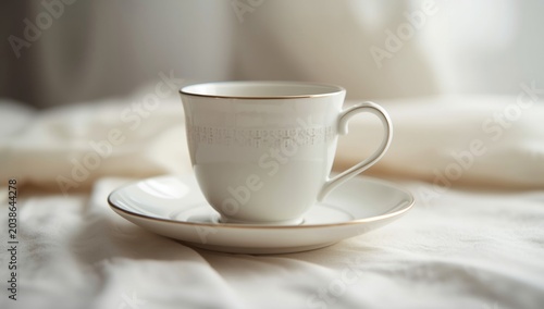 elegant white coffee mug re...