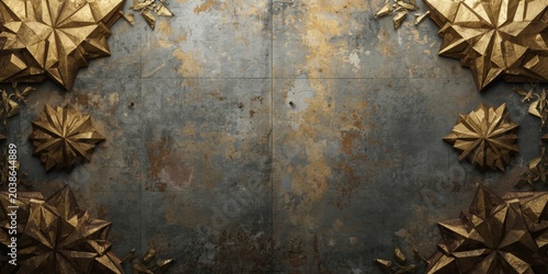 Gold detail enhanced geomet...