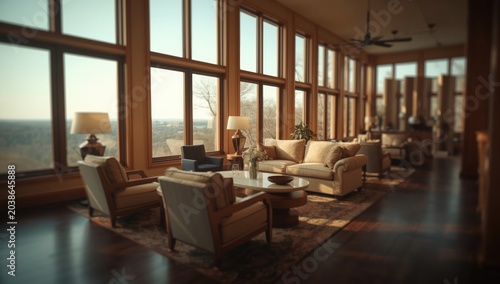 Comfortable living room des...