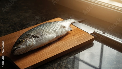 Detailed kitchen scene with...