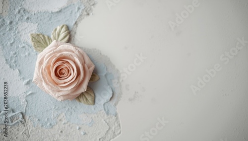 decorative rose figure on p...