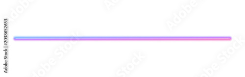 Futuristic multicolor neon laser light effect isolated design element PNG