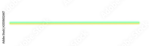 Multicolor neon gradient line sparkle isolated on transparent background PNG