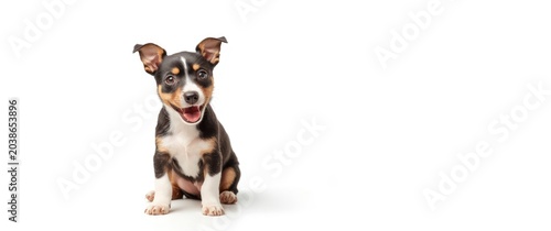 Delighted Rat Terrier puppy...