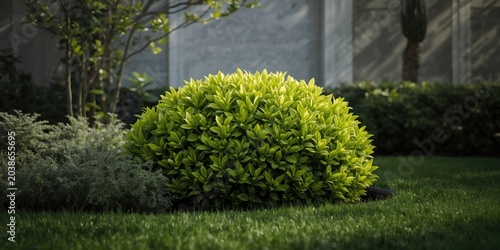 Garden area highlighted by ...