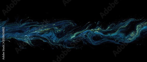 Dark swirling underwater ac...