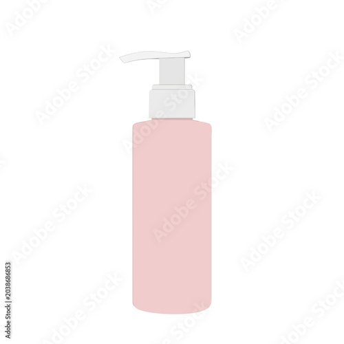 Pink Soap Dispenser Bottle
