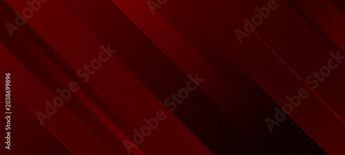 Quadro su tela Deep Crimson Red Abstract Background with Dynamic Diagonal Streaks and Subtle Gr
