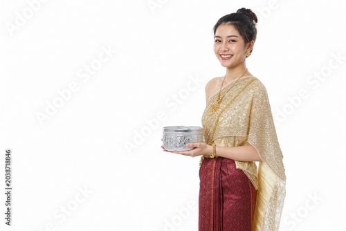 Thai Songkran Festival Interaction