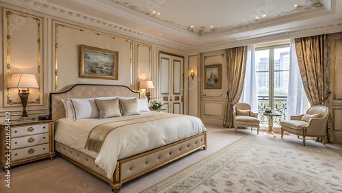 interior of a bedroom