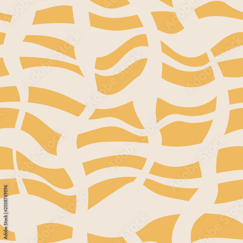 Groovy Summer Seamless Pattern