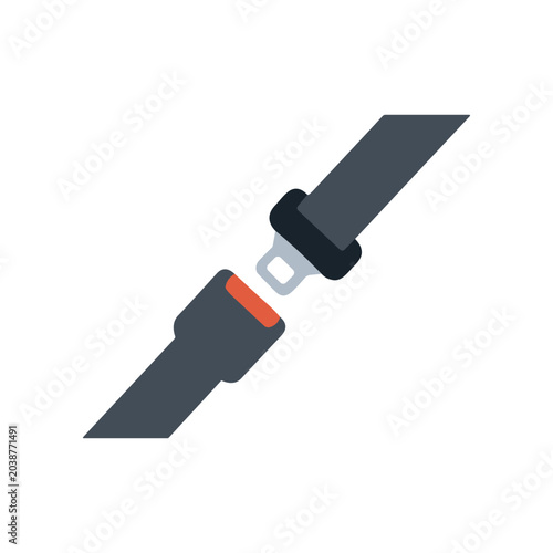 Obraz na plátne Car Seat Belt Safety Device.