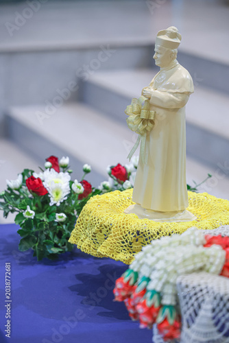 Saint John Bosco Catholic religious statue