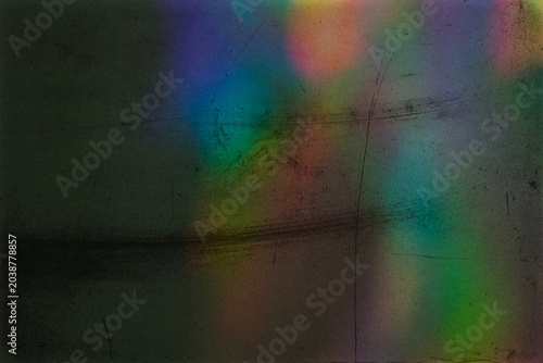 Foto light leaks overlay effect with colorful light,retro film distressed flare light