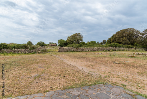 Nuraghe Appiu Archaeological Park located in the municipality of Villanova Monteleone, Province of Sassari, Sardinia, Italy